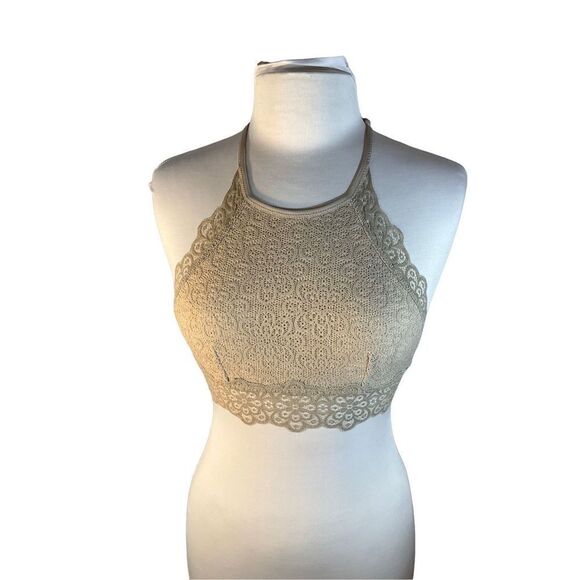 Aerie Lace Halter Bralette - Picture 1 of 9